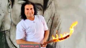 Fatemeh Goudarzi Instagram - بدون شرح
#هنرمند
#خلاق
#نقاش
#همایون_شجریان 
#homayounshajarian 
#fatemeh_goudarzi
#ghasemian_art
#فاطمه_گودرزی_بازیگر