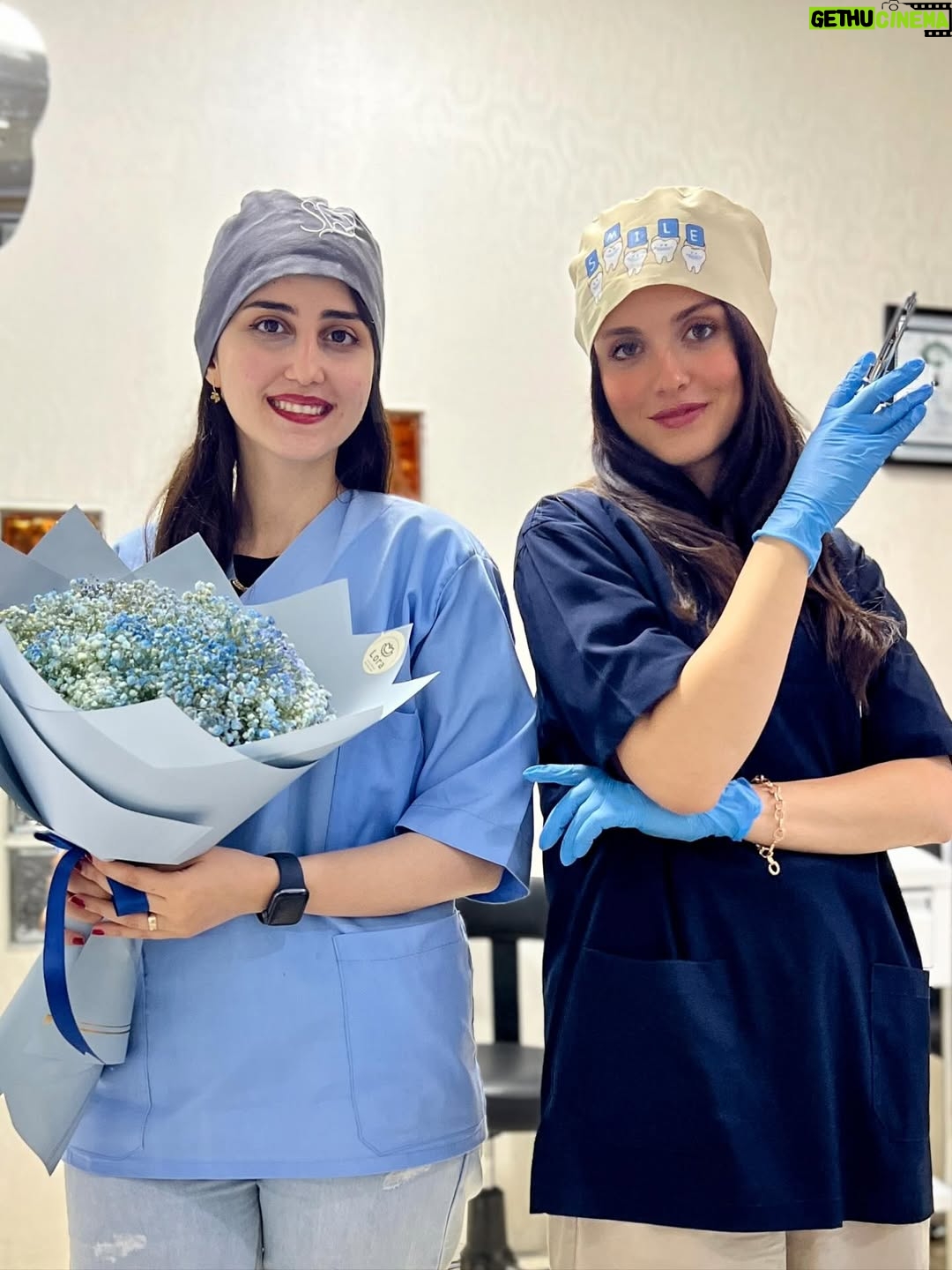 Fatemeh Masoudifar - 19.9K Likes - . 
 “POV: You walk into the clinic and your dentist cousin says ‘Action!’ instead of ‘Open wide’😋🦷” 
@dr.shiva_alizadeh Proud of you shivit ♥️💃🏻