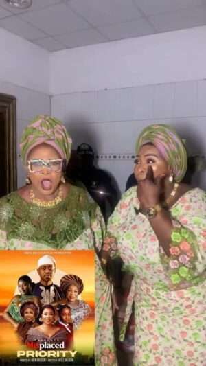 Fausat Balogun Instagram - Please ooo🙏🏻🙏🏻🙏🏻,help me go to sajetiologatv channel on YouTube to watch MISPLACE PRIORITY ,before she finish me with dragging o 😀, @sajetiologa