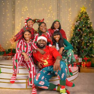 Fausat Balogun Instagram - Season’s greetings from the cast of BEHIND THE SCENES.
This Christmas, we pray for peace in our hearts, laughter in our homes, and love that reminds us of the importance of family.
Make it part of your holiday plans to watch and enjoy BEHIND THE SCENES with your family and friends. There are so many valuable lessons to take away from this beautiful story.
BEHIND THE SCENES is still showing in cinemas nationwide and in select ODEON cinemas in the UK.
#BehindTheScenesTheMovie
#AFunkeAkindeleNetwork
#FunkeAkindele
#FAANtv @funkejenifaakindele