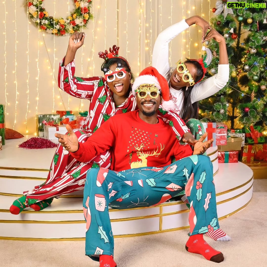 Fausat Balogun - 1.5K Likes - Season’s greetings from the cast of BEHIND THE SCENES. 
This Christmas, we pray for peace in our hearts, laughter in our homes, and love that reminds us of the importance of family.
Make it part of your holiday plans to watch and enjoy BEHIND THE SCENES with your family and friends. There are so many valuable lessons to take away from this beautiful story.

BEHIND THE SCENES is still showing in cinemas nationwide and in select ODEON cinemas in the UK.
#BehindTheScenesTheMovie
#AFunkeAkindeleNetwork
#FunkeAkindele
#FAANtv @funkejenifaakindele