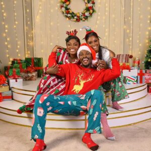 Fausat Balogun Instagram - Season’s greetings from the cast of BEHIND THE SCENES.
This Christmas, we pray for peace in our hearts, laughter in our homes, and love that reminds us of the importance of family.
Make it part of your holiday plans to watch and enjoy BEHIND THE SCENES with your family and friends. There are so many valuable lessons to take away from this beautiful story.
BEHIND THE SCENES is still showing in cinemas nationwide and in select ODEON cinemas in the UK.
#BehindTheScenesTheMovie
#AFunkeAkindeleNetwork
#FunkeAkindele
#FAANtv @funkejenifaakindele