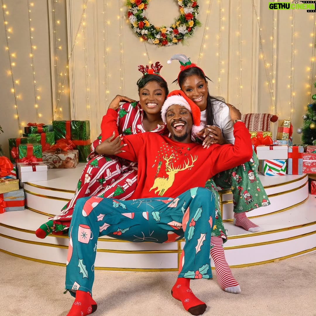 Fausat Balogun - 1.5K Likes - Season’s greetings from the cast of BEHIND THE SCENES. 
This Christmas, we pray for peace in our hearts, laughter in our homes, and love that reminds us of the importance of family.
Make it part of your holiday plans to watch and enjoy BEHIND THE SCENES with your family and friends. There are so many valuable lessons to take away from this beautiful story.

BEHIND THE SCENES is still showing in cinemas nationwide and in select ODEON cinemas in the UK.
#BehindTheScenesTheMovie
#AFunkeAkindeleNetwork
#FunkeAkindele
#FAANtv @funkejenifaakindele