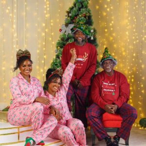 Fausat Balogun Instagram - Season’s greetings from the cast of BEHIND THE SCENES.
This Christmas, we pray for peace in our hearts, laughter in our homes, and love that reminds us of the importance of family.
Make it part of your holiday plans to watch and enjoy BEHIND THE SCENES with your family and friends. There are so many valuable lessons to take away from this beautiful story.
BEHIND THE SCENES is still showing in cinemas nationwide and in select ODEON cinemas in the UK.
#BehindTheScenesTheMovie
#AFunkeAkindeleNetwork
#FunkeAkindele
#FAANtv @funkejenifaakindele