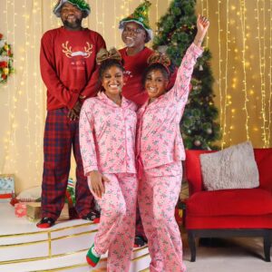 Fausat Balogun Instagram - Season’s greetings from the cast of BEHIND THE SCENES.
This Christmas, we pray for peace in our hearts, laughter in our homes, and love that reminds us of the importance of family.
Make it part of your holiday plans to watch and enjoy BEHIND THE SCENES with your family and friends. There are so many valuable lessons to take away from this beautiful story.
BEHIND THE SCENES is still showing in cinemas nationwide and in select ODEON cinemas in the UK.
#BehindTheScenesTheMovie
#AFunkeAkindeleNetwork
#FunkeAkindele
#FAANtv @funkejenifaakindele