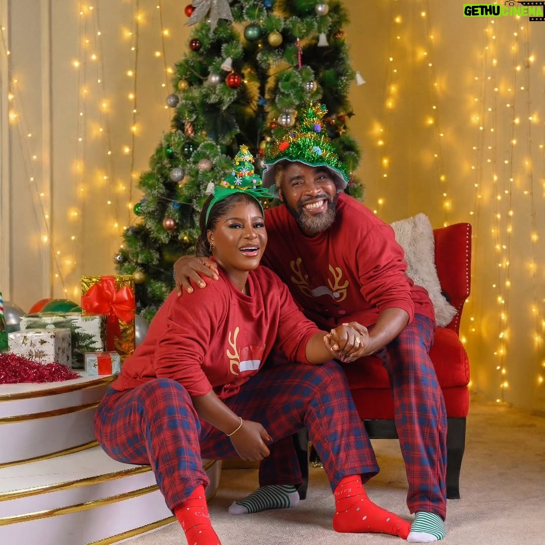 Fausat Balogun - 1.5K Likes - Season’s greetings from the cast of BEHIND THE SCENES. 
This Christmas, we pray for peace in our hearts, laughter in our homes, and love that reminds us of the importance of family.
Make it part of your holiday plans to watch and enjoy BEHIND THE SCENES with your family and friends. There are so many valuable lessons to take away from this beautiful story.

BEHIND THE SCENES is still showing in cinemas nationwide and in select ODEON cinemas in the UK.
#BehindTheScenesTheMovie
#AFunkeAkindeleNetwork
#FunkeAkindele
#FAANtv @funkejenifaakindele