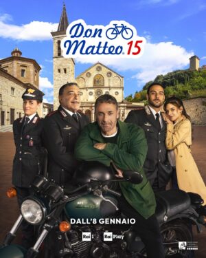 Federica Sabatini Instagram - È arrivato il momento di scoprire la nuova locandina ufficiale di #DonMatteo15, insieme ai nostri amati protagonisti! 😍🙏🩵

🗓️ Manca sempre meno… pronti? 
👉 Da giovedì 8 gennaio ci vediamo su Rai1 e RaiPlay!