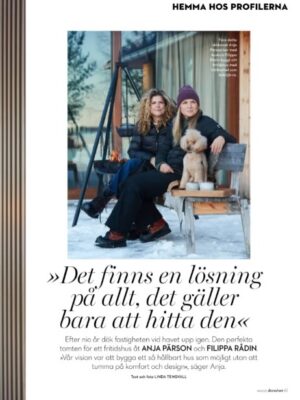 Filippa Rådin Instagram - Vi är UTE NU i @skonahem ✨
Vårt hem, vårt hjärta, vårt lilla paradis, fångat av @lindatengvall precis så som det känns.
Magiskt, varmt och vackert. TACK! 💚