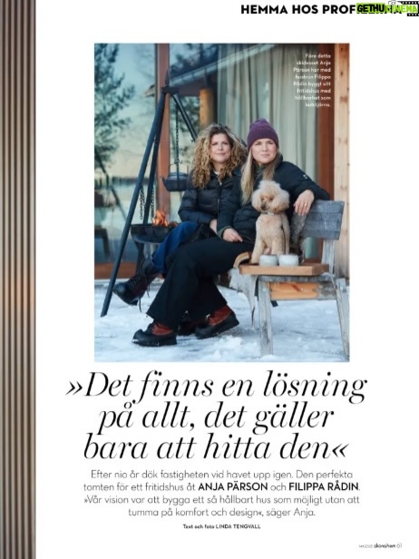 Filippa Rådin - 3.1K Likes - Vi är UTE NU i @skonahem ✨
Vårt hem, vårt hjärta, vårt lilla paradis, fångat av @lindatengvall precis så som det känns.
Magiskt, varmt och vackert. TACK! 💚