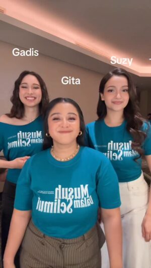 Fitria Rasyidi Instagram - Bersama bestiee @film.musuhdalamselimut 🫶🏻 siapa yg dikasih bubur sama gita? 🤭 ketemuu kitaa di bioskop! 🙌🏻
