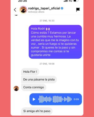 Flor Vigna Instagram - Este VIERNESSSS 20 hs !!!! 
🎶 ERES TU 💕🎹
Con el gran, talentoso y generoso @rodrigo_tapari_oficial 
Gracias por todo lo que me motivas y enseñas .
Te admiro hace mucho tiempo pero ahora que conozco tu equipo y familia de cerca mi cariño crece por mil ✨
Unas ganas de que ya escuchen este temón que  con mucho amor le escribí a quien me tiene volando , quien me rompe la cabeza y me enamora cada día más @castrolucianook ♥️