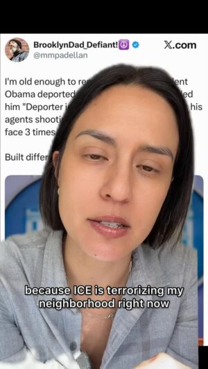 Francesca Fiorentini Instagram - Democrats love to load the gun and then wring their hands when Republicans fire it. This has been our policy toward ICE and CBP for decades now. Militarize, militarize, militarize as the budgets bloat in exchange for a scrap toward legalization. Now that we've got our own presidential gestapo, the only thing we need to hear from Democratic politicians and beltway pundits is how to defund it.
Recorded this after warning my community that ICE is disappearing people. It's a bit too real.
#frantifa #politics