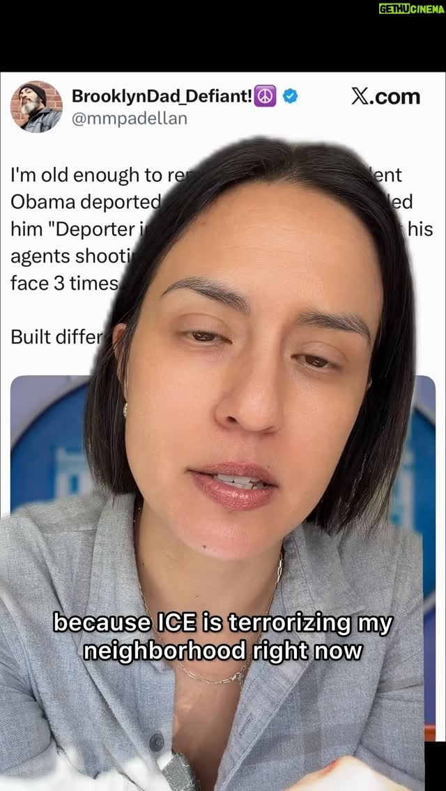 Francesca Fiorentini - 2.9K Likes - Democrats love to load the gun and then wring their hands when Republicans fire it. This has been our policy toward ICE and CBP for decades now. Militarize, militarize, militarize as the budgets bloat in exchange for a scrap toward legalization. Now that we've got our own presidential gestapo, the only thing we need to hear from Democratic politicians and beltway pundits is how to defund it.

Recorded this after warning my community that ICE is disappearing people. It's a bit too real. 

#frantifa #politics