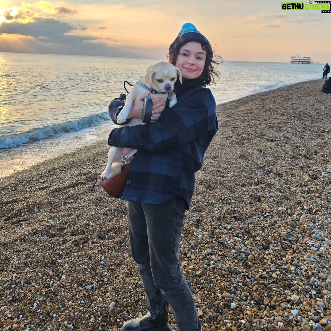 Frankie Ward - 693 Likes - Spending my last day of being 36 (don't all unfollow at once) in Brighton with family, including my first born, Dinah the Dog. Been here many a time but do send your recommendations!

Currently freezing my fingers by the Pavillions ice rink.

Hope you all had a wonderful Christmas!