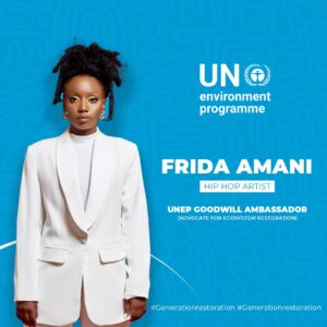 Frida Amani Instagram - Ninayo furaha kubwa kupata heshima hii, na ninakubali rasmi uteuzi huu kama Balozi wa kwanza wa UNEP @unep katika kusimamia Urejeshwaji wa Mifumo ya Ikolojia. Heshima hii ni kubwa kuliko ninavyoweza kueleza. Mazingira yamekuwa msingi wa ustawi wetu na kuyaona yakidhoofika kumezidi kuniaminisha kuwa kila mmoja wetu, mimi nikiwemo, tuna jukumu la kurejesha tunachopoteza.
Ninaishukuru UNEP kwa kuniamini na kunipa nafasi hii muhimu, na kwa kutambua nguvu ya sanaa, utamaduni na vijana katika kuleta mabadiliko ya kimazingira.
Kupitia nafasi hii, najitoa kutumia sauti yangu, jukwaa langu na ubunifu wangu kuelimisha jamii, kuhamasisha utunzaji wa mazingira, na kuhamasisha hatua ndani ya Afrika na zaidi. Nitaendelea kuwaunga mkono wanawake, kuinua vijana na kuhamasisha utunzaji wa mazingira katika kila kazi ninayofanya kuanzia muziki hadi miradi ya jamii.
Huu si tu utambulisho; ni mwito wa kutumikia. Pamoja, tutarejesha mifumo ya ikolojia, kulinda mustakabali wetu, na kujenga kizazi kinachoelewa kuwa kuirudisha asili katika uhai si hiari ni wajibu.
Asante sana kwa heshima hii kubwa.
Good morning , Generation Restoration.
I am deeply honored to accept this appointment as the first-ever UNEP Goodwill Ambassador advocating for Ecosystem Restoration.
I am grateful to UNEP for trusting me with this responsibility and for believing in the power of art, culture, and youth to drive meaningful environmental change.
We are Generation Restoration
I AM GENERATION RESTORATION.