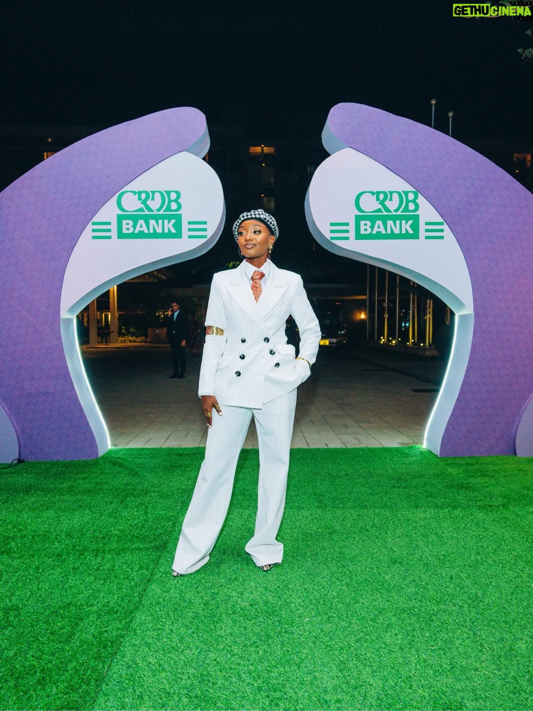 Frida Amani - 8.1K Likes - If it’s about celebrating women HIT ME UP..
I genuinely love seeing women win.
And CRDB @crdbbankplc truly knows how to champion a woman.
Privileged to have performed live thank you, CRDB, for the invitation.
What a great night yesterday.
🔥✨