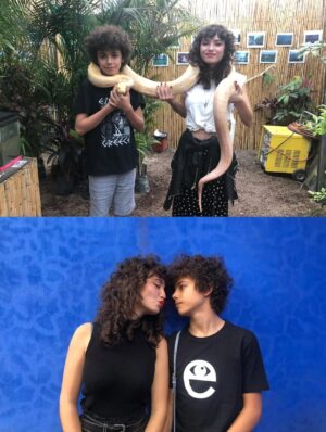 Gabriela Andrada Instagram - El amor de mi vida…. Mi hermano cumple 19 años. Cada año te quiero más, nos mimetizamos más, me haces reír más, me enseñas más. Sacas lo mejor de la gente a tu alrededor. Eres un rayito de sol allá donde vayas. Feliz cumpleaños churrito