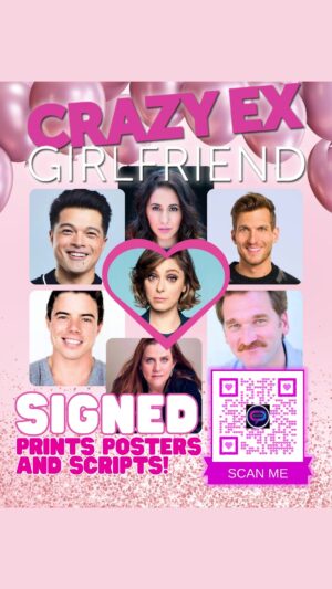 Gabrielle Ruiz Instagram - RIGHT NOW! In honor of its 10TH ANNIVERSARY, the Crazy Ex-Girlfriend cast is signing prints, posters, and SCRIPTS for YOU! Grab one while they last!
💗🎈
**Group Signed items come with FREE Crazy Ex-Girlfriend stickers!

http://streamily.com/crazy-ex-girlfriend

#crazyexgirlfriend #cxg #prints