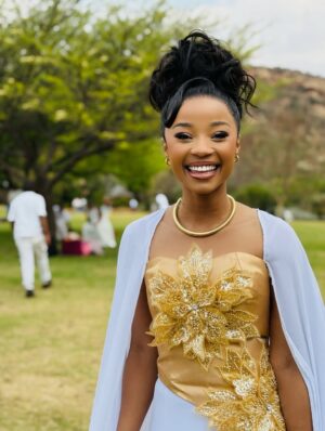 Gaosi Raditholo Instagram - God Had it Covered! Beautiful event! Beautiful story! #Genesis #MzansiMagic #Dstv161 #Mmarona #Bonko