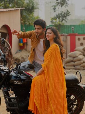 Garvita Sadhwani Instagram - Rajji & Dheeraj 🤞❤️
Catch us in “Mahadev & Sons” on @colorstv & @jiohotstar super soon ❤️🧿 

So Grateful for this @tewarisaurabh @sumeetchaudhry @parinmultimedia @instaprashant @sethikewal @ketswalawalkar @diza.surryavanshi 
@aryacastingdirector @vinay.vinayak1622 
.
#colors #colorstv #insta #fyp #itv