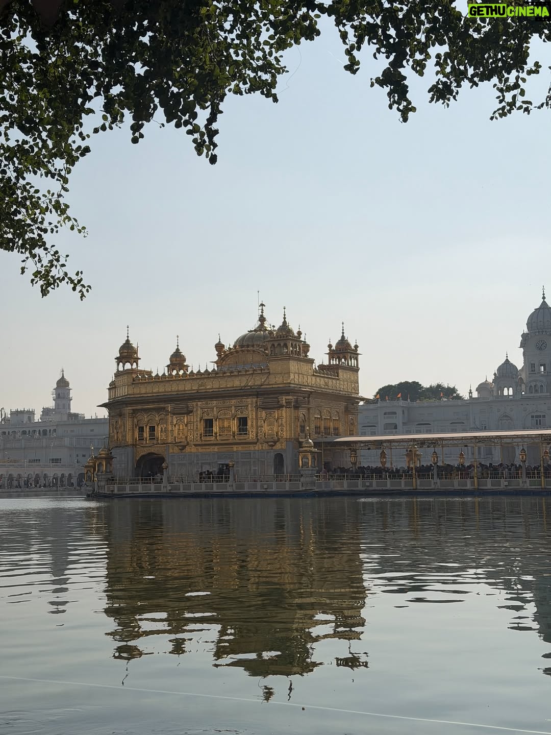 Garvita Sadhwani - 123.3K Likes - Nirbhau nirvair 🧿🤍 visited the most beautiful Golden Temple, Shri Harmandar  Saheb✨
The peace I felt here is inexplainable in words but I know it I’ll carry it within me like a sacred blessing. 

Waheguru ji mehr karna saadi film te #TheGreatPunjabRobbery. April 17, 2026.