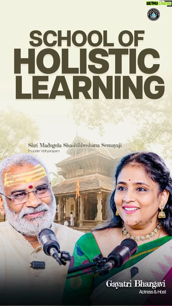 Gayatri Bhargavi - 4K Likes - Vedic Wisdom  Modern Education 
వేద జ్ఞానం   ఆధునిక విద్య

Link here 🔗

https://youtu.be/bo1ttqhhD_E?si=khTH-mJ1U3MDusYu

Is education only about marks and exams?
Vidhyaranyam blends Vedic wisdom, values, and mindfulness with modern academics — shaping children for life, not just careers. A powerful conversation with Shri Madugula Shashibhushana Somayaji Garu.

ఈ రోజుల్లో చాలా పాఠశాలలు మార్కులు, ర్యాంకులు, పరీక్షలు అనే గడియారంలోనే పిల్లల విద్యను పరిమితం చేస్తున్నాయి. కానీ విధ్యారణ్యం ఒక ధైర్యమైన ప్రశ్న అడుగుతోంది —
👉 అదేనా అసలు విద్య?

శ్రీ మడుగుల శశిభూషణ సోమయాజి గారు స్థా

Contact 

Vidyaranyam Veda Pathashala 
CHIPPALAPALLY VILLAGE, 
KANDUKUR MANDAL, 
RANGAREDDI DISTRICT,
TELANGANA - 501359

 91 9603167371
 91 7013976136

Website 

https://vidyaranyam.in/?utm_source=ig&utm_medium=social&utm_content=link_in_bio&fbclid=PAb21jcAO9l7hleHRuA2FlbQIxMQBzcnRjBmFwcF9pZA81NjcwNjczNDMzNTI0MjcAAad17r8pRi-qaNfWR7Dq-6vleLY8WlPAxpCn0OsUDVHZN7UmUdH52_uv2rP11A_aem_TSlro-JGHHmWJiokRlck6A