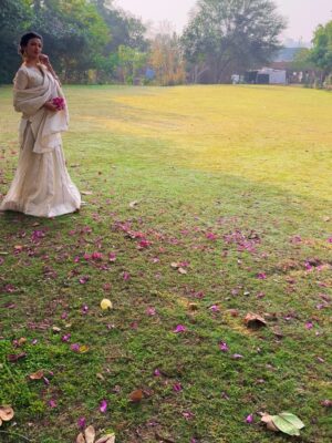 Geetanjali Chauhan Instagram - What a beautiful outfit by @pahnavaa.in 🌸❤️
.
Beautifully Captured by @manas_magic 📸
Styled by Anamika
Makeup n hair @shivi.makeupstudio
.
.
#outfit #indianlooks #geetanjalichauhan
{ ethnic clothes , Indian outfit ideas , classy collection , brand shoots }