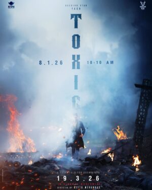 Geetu Mohandas Instagram - Revealing the ONE they warned you about.
10:10 AM | 08-01-2026
#ToxicTheMovie

#TOXIC #TOXIConMarch19th

@thenameisyash
@nayanthara
@iamhumaq @kiaraaliaadvani @rukmini_vasanth @tarasutaria @geetu_mohandas @ravibasrur @editorujwalk @crowsnestproject @mohanbkeremohan @jjlocoperry @anbariv_action_director
@jaikastunts @amritsingh099 @kvn.productions #MonsterMindCreations  @Toxic_themovie

[ Rajeev Ravi, Sandeep G Sharma, Sandeep Sadashiva, Prashant Dileep Hardikar, Kunal Sharma ]