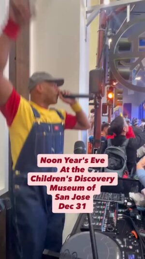 Genevieve Goings Instagram - Join #disney #choochoosoul at the @purplemuseum Children's Discovery Museum of San Jose, CA Wednesday, Dec. 31 for "NOON Years Eve!" Ball drops at noon, 1:00 & 2:00! Soooo many incredible things for the kiddos! Doors open at 9:30am🎶