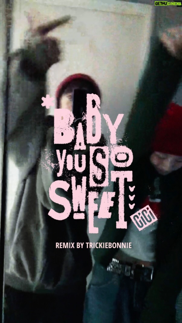 Gigi Cheung - 4.1K Likes - 準備好瘋狂嘅聖誕派對未 
一齊bounce like 七彩啫喱

《BABY YOU SO SWEET》
REMIX BY TRICKIEBONNIE

MIXING | @daishin___927 
DOP |  @sabrinasa 
——————————————
只想跟你糾纏
不管感覺有些錯
今晚跟你失眠
呼吸間闖了某些禍
Call me when it’s late night
講不出的衝動讓我
如甜品般負荷

I don’t wanna lie 
捉緊你的手煮七彩嘅啫喱
買多啲白酒 今晚也不會嘥
朝早起身知你好想要菠蘿包
Spanish latte 裏面好多煉奶

這晚夜節奏會變慢
床邊的光發現太絢爛
對着你我沒法裝扮

漆黑中 不需再修飾 本性只想放飛
今晚發生的 聽朝不需說起
親暱裏不感枯燥
珍惜每分的擁抱
分析你心的深奧
擔心也道別退路
Tell me you love me但不敢相比
I don’t know how to 釐清這傷悲
活着在夢幻是離心的
跟你的感覺像綠野仙蹤

Baby you so sweet 與你做甚麼都可以 
(只要一起　想入非非)
心跳在變速　在遇見你開始 
(與你一起　無人可比)

大家覺得值唔值得出？
