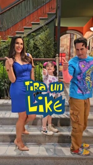 Gina Holguín Instagram - Tira un like y tira un tiki tiki tiki 🫳💫
Estamos grabando las nuevas temporadas de #Vecinos