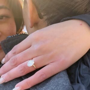 Gisela Cindy Instagram - A lot of love and one beautiful yes 💍✨