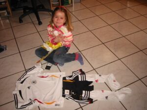 Giulia Gwinn Instagram - 7 years old. First jersey. Big dreams.
Had no idea where it would take me.
19 years later - same love, deeper meaning. ❤️‍🔥

To this little girl who stayed after practice, dreamed before bed, and never gave up - this is for you. 💫🇩🇪