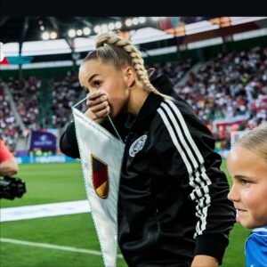Giulia Gwinn Instagram - proud of this journey. final bound. 🇩🇪⚡️