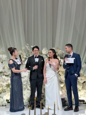 Glenca Chysara Instagram - Selamat menempuh hidup baru @amandamanopo & @kennyauztin 🤍
semoga kalian selalu saling menjadi rumah.
semoga Tuhan selalu merawat cinta kalian.
SAAAAH 💍🤍