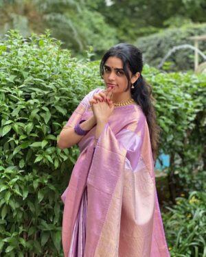Gowri shruthi Instagram - ವರಮಹಾಲಕ್ಷ್ಮಿ ಹಬ್ಬದ ಶುಭಾಶಯಗಳು💗🥰
.
Happyyy day , happyyy girl 💗💗