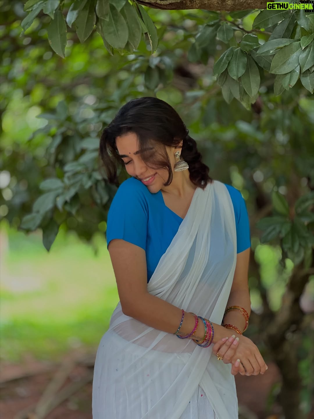 Gowri shruthi - 43.5K Likes - 💙🍃✨
.
.
.
#paramsundari #foryou #halfsaree