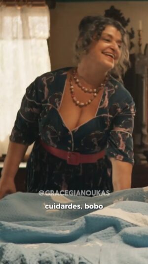 Grace Gianoukas Instagram - O cegonho do Quinzinho estava dormindo, tímido, encolhidindo, a coisa mais querida.... 

Amanhã tem mais "Êta Mundo Melhor!" na @tvglobo!

#gracegianoukas #aryfontoura #novela