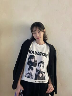 Ha Da-in Instagram - 🤍 We ♥️ 
Our T , 저도 입었어요🙏🏻
