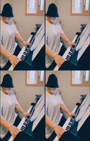 Ha Jae-sook Instagram - 심각한카메라울렁증🤣#고성댁#왜카메라만켜면틀리냐고#쇼팽#흑건