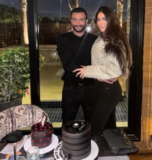 Hager Ahmed Instagram - “To the strongest and most ambitious man in the world, love you 😘 Wishing you a very happy birthday!” 🎉❤️
Ghalia and Adam are so lucky to have a dad as amazing as you.” @aelhaddadd ❤️ احلو احلو كمان احلو 😘😀