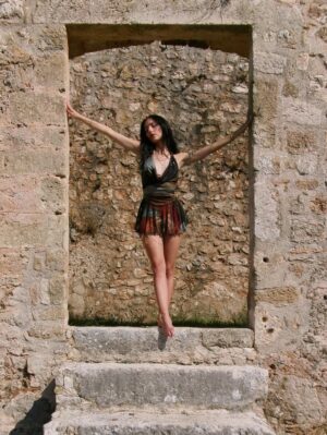 Haley Pullos Instagram - exploring ancient castles