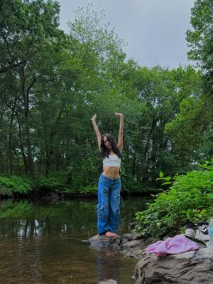 Haley Pullos Instagram - river girl