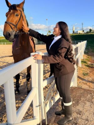 Hamisa Mobetto Instagram - When you raise your taste in yourself, the world raises its offer. ✨ 🐴🫶🏽
#morocco #casablanca