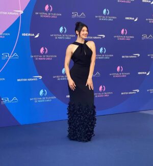 Hanako Greensmith Instagram - Merci MC 💙
@festivaltvmonte_carlo