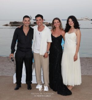 Hanako Greensmith Instagram - Merci MC 💙
@festivaltvmonte_carlo