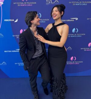 Hanako Greensmith Instagram - Merci MC 💙
@festivaltvmonte_carlo
