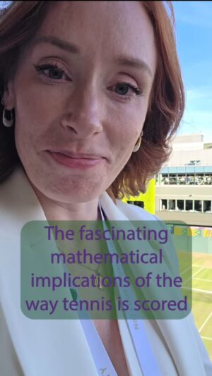 Hannah Fry Instagram - Don't get me wrong - even though you only have to be a little bit better than your opponent, you have to maintain that little bit for hours upon hours, while also overcoming the mental torture of an emotional rollercoaster. The players at the top of their game are hugely impressive - even if the margins of difference between them are fascinatingly small.
