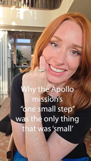 Hannah Fry Instagram - The story comes from Donald Rethke (aka Dr. Flush) the engineer who worked on the life support system designs for the Apollo missions.

Michael Collins (Apollo 11) also mentions it in his book, but by his time the informal sizes were referred to as "extra large, immense, and unbelievable" - seems even astronauts need an ego boost from time to time!