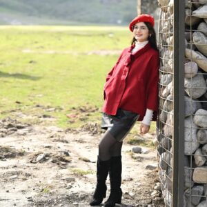 Harshaali Malhotra Instagram - A little retro, a little dreamy 🌹
#harshaalimalhotra #chericherilady #red #vintage #dreamy
(Dreamy,retro,mood,shoot,smiling,happyera,vibes,traveldairies,shootdairies,mainCharacterEnergy,)